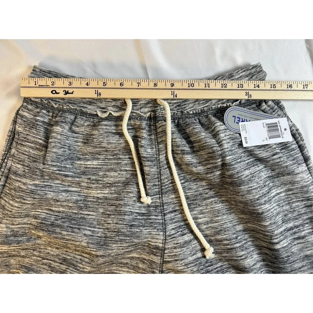 U.S Apparel Men's Gray Heather Lounge Shorts Hamstrings Size Large NWT Casual